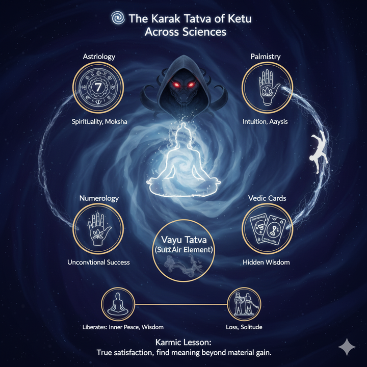 🪐 The Karak Tatva of Ketu Across Sciences