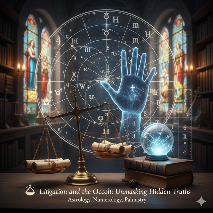 ⚖️ Litigation and the Occult: How Astrology, Numerology, and Palmistry Reveal Hidden Truths