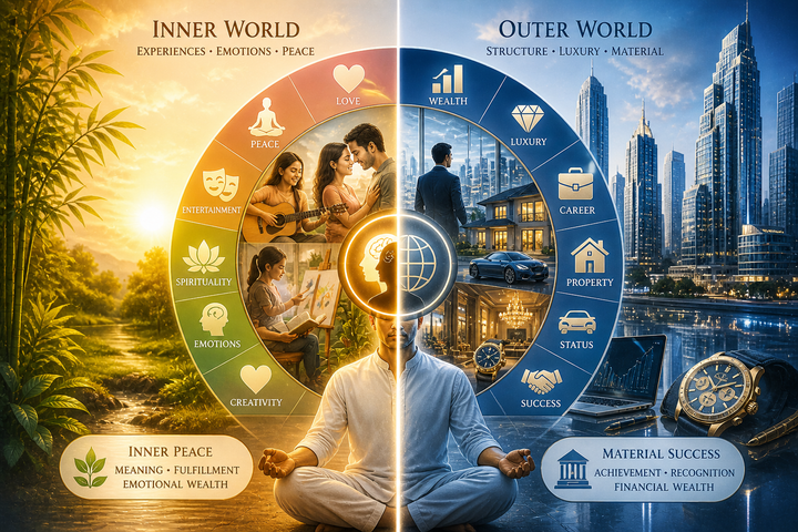 Every House Has Two Faces: Inner and Outer Karakas of the 12 Bhavas
