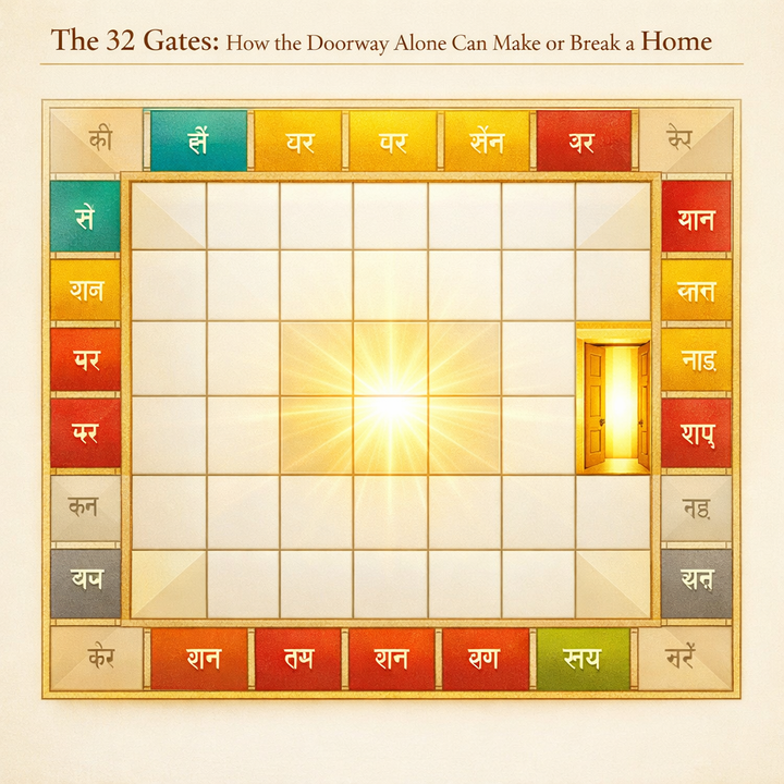 🚪 The 32 Gates: How the Doorway Alone Can Make or Break a Home
