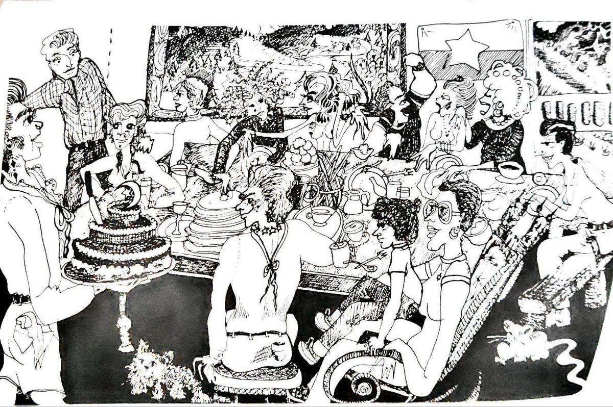 Silver cats and their friends between revolutions