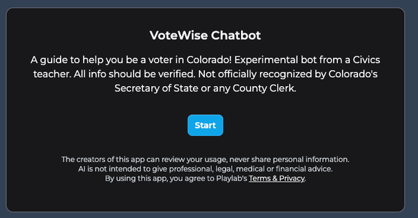 VoteWise Colorado: Playlab Case Study
