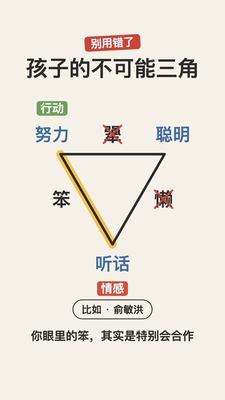 你眼里的笨,其实是特别会合作