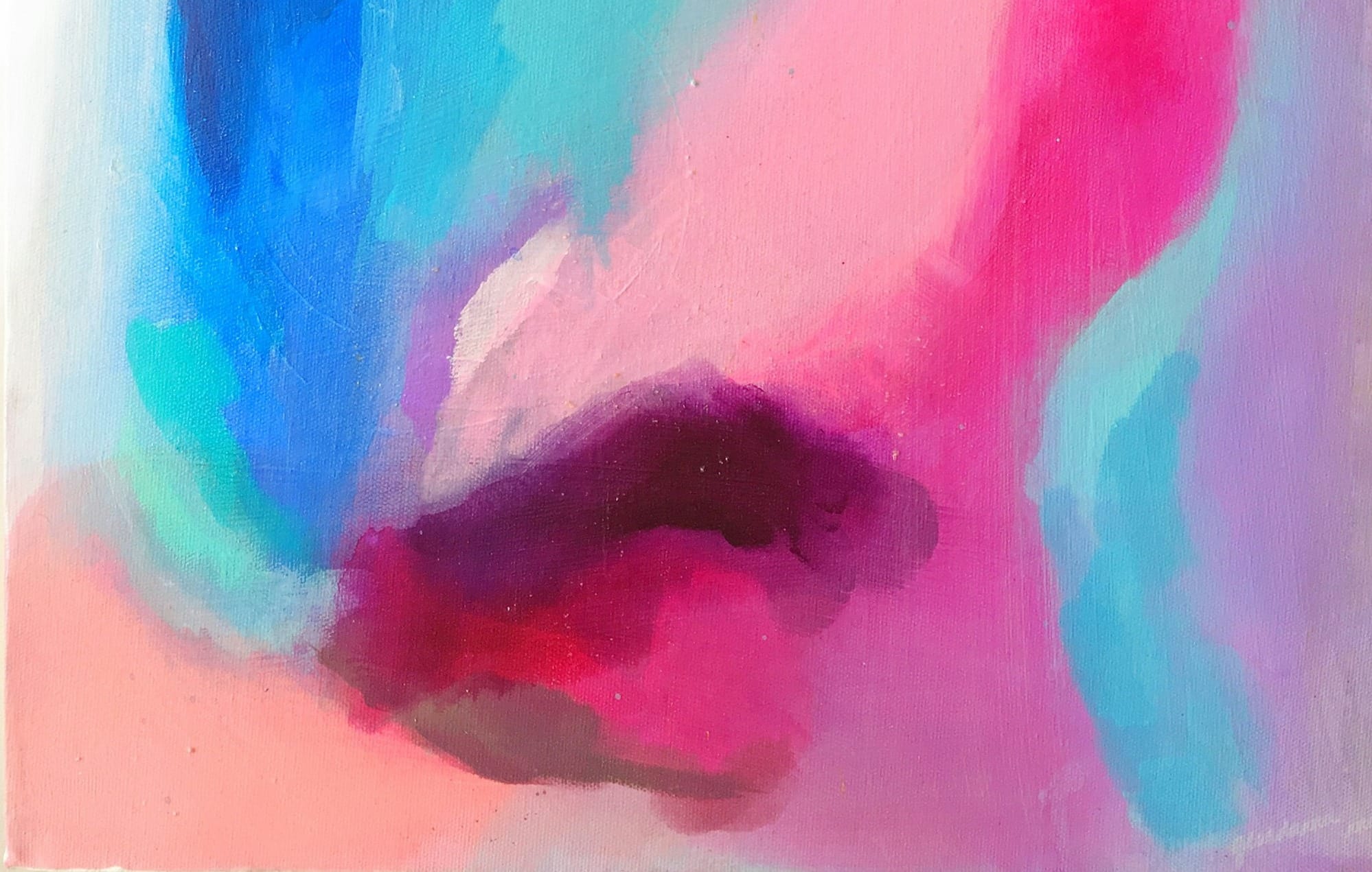 multicolored abstract painting