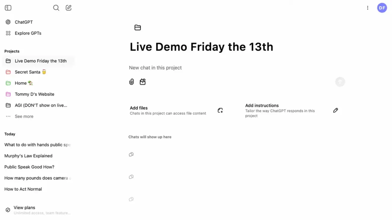 OpenAI giorno 7: i progetti