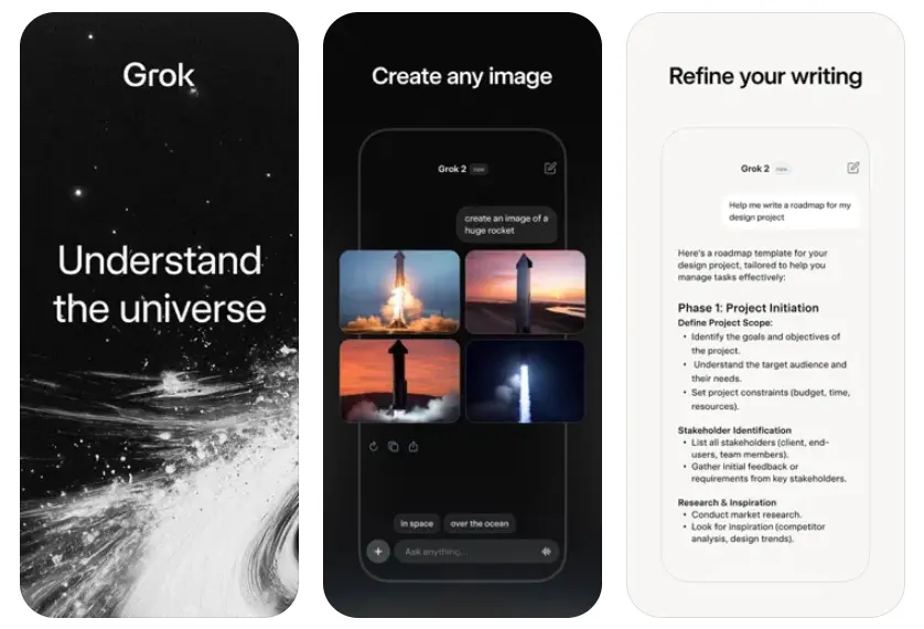 X lancia l'app per iPhone di Grok negli Stati Uniti