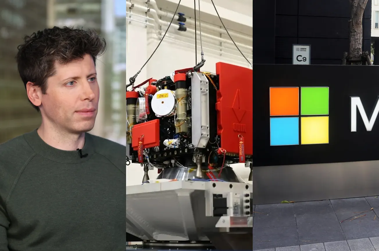 OpenAI sostituisce Microsoft con SoftBank, Razzo esplora asteroidi, Microsoft frena con i data center