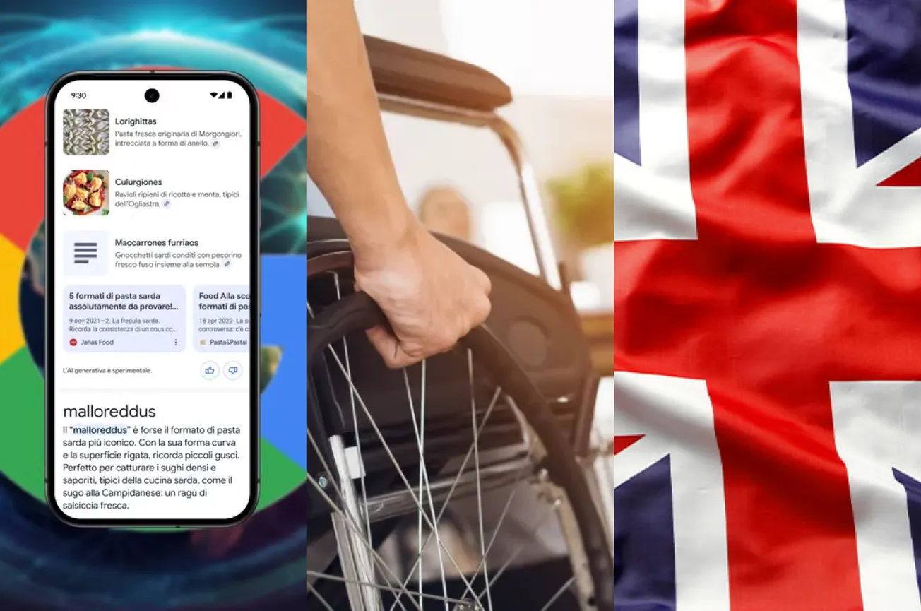 Google AI Overview arriva in Italia, Uomo paralizzato si alza grazie alle staminali, Settimana da 4 giorni in UK