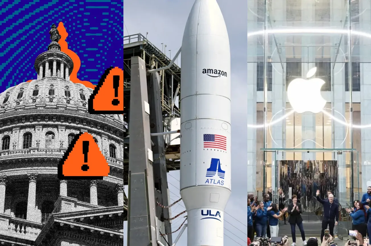 La legge "take it down", Primi satelliti di Bezos in orbita, Apple Vision Pro "Air"