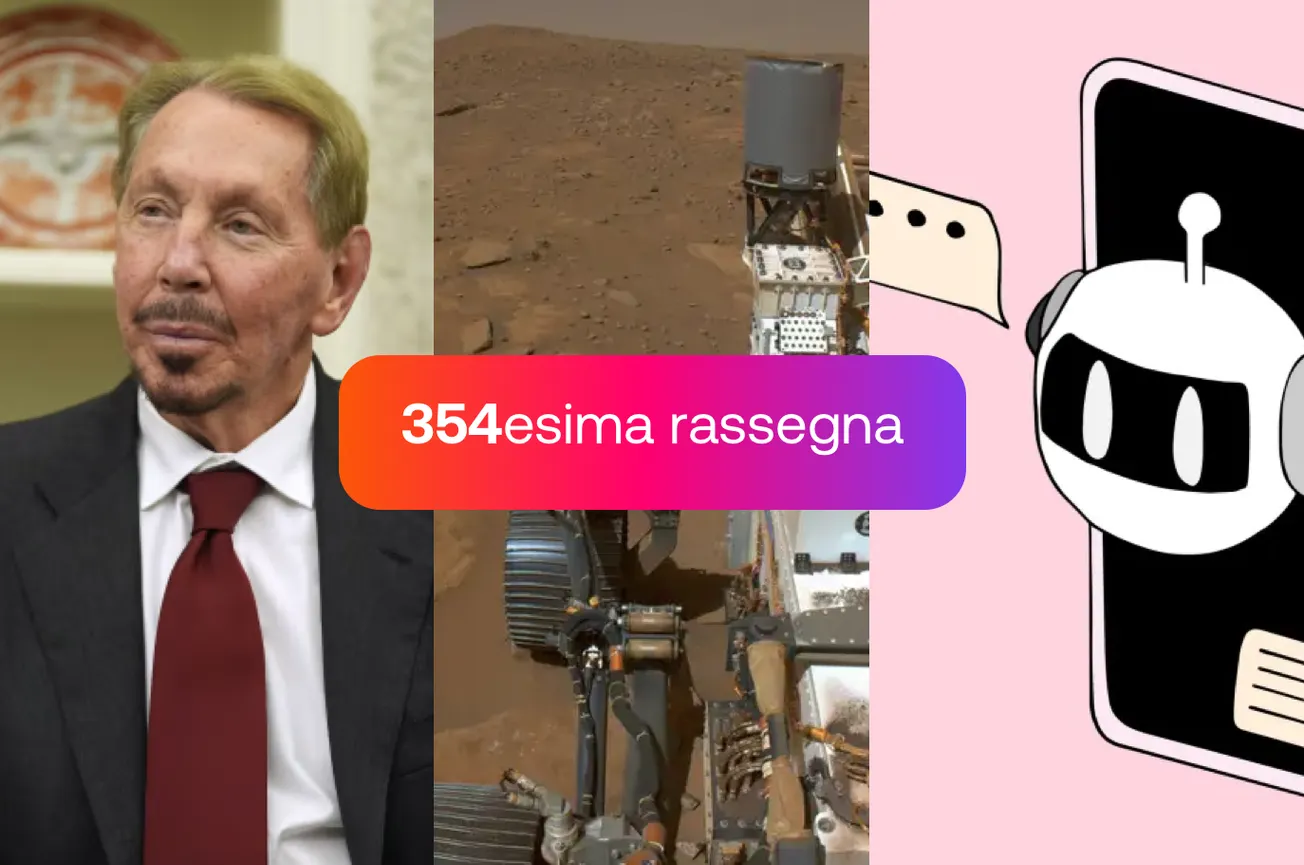 OpenAI mega contratto con Oracle, Marte nuove scoperte, Legge sugli AI companion