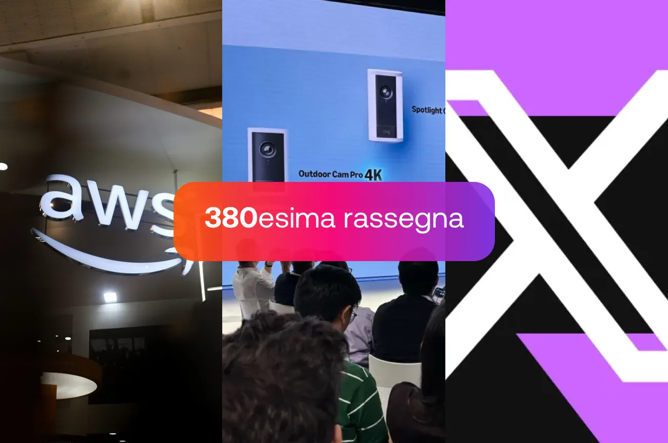 Internet down per un giorno, Amazon Ring per la polizia, Handle multimilionari su X