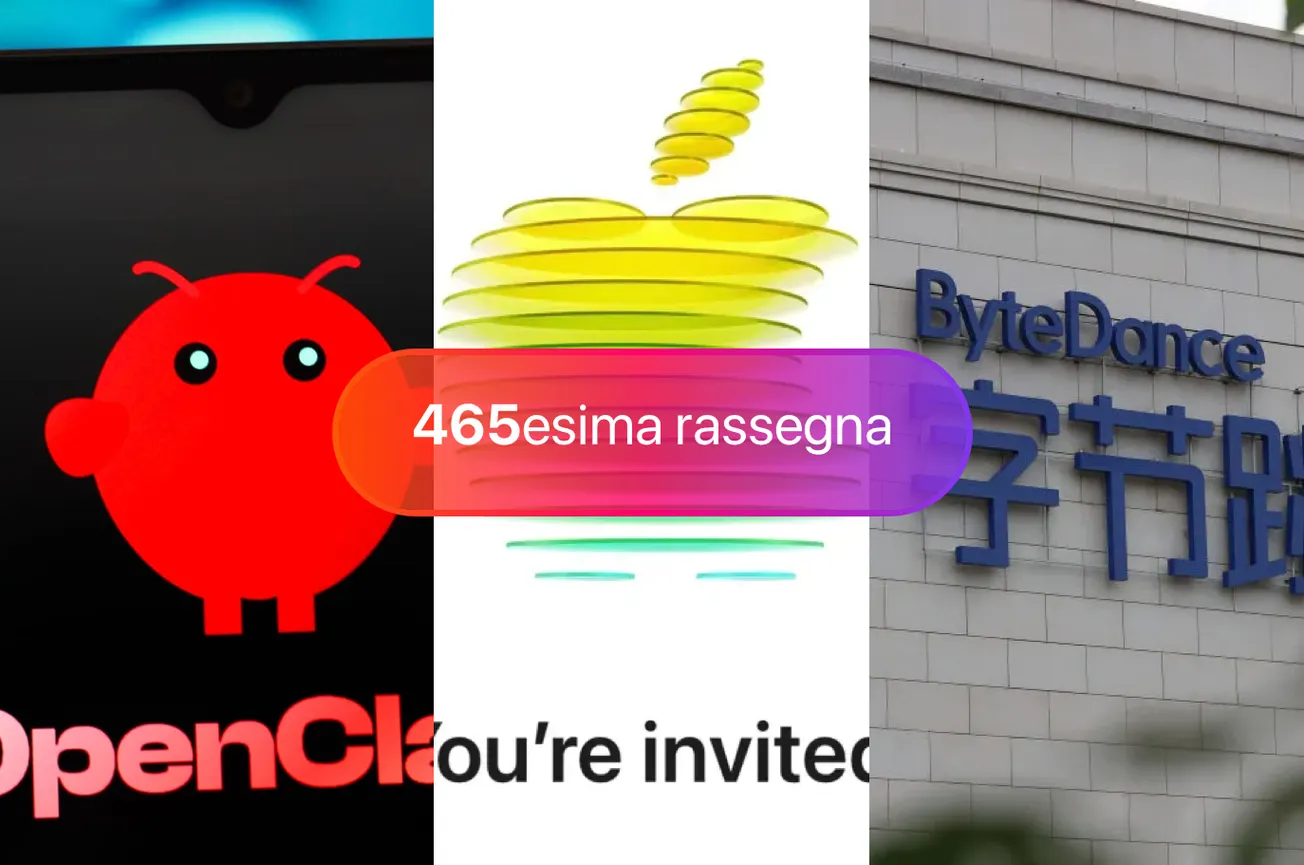 OpenClaw passa a OpenAI, Apple evento a marzo, Seedance accusato da Hollywood