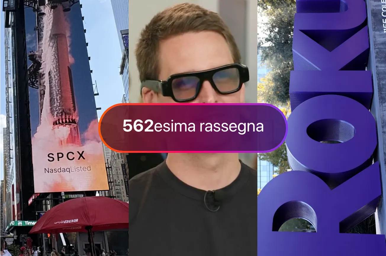 SpaceX che acquisisce Cursor, Snap che lancia gli occhiali AR, Fox che acquista Roku