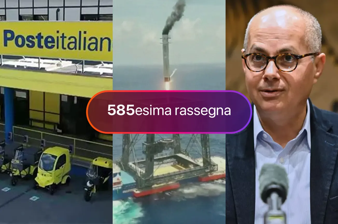 Poste Italiane e TIM per l'IA, la Cina recupera un razzo, il Nobel Omar Yaghi va in Cina