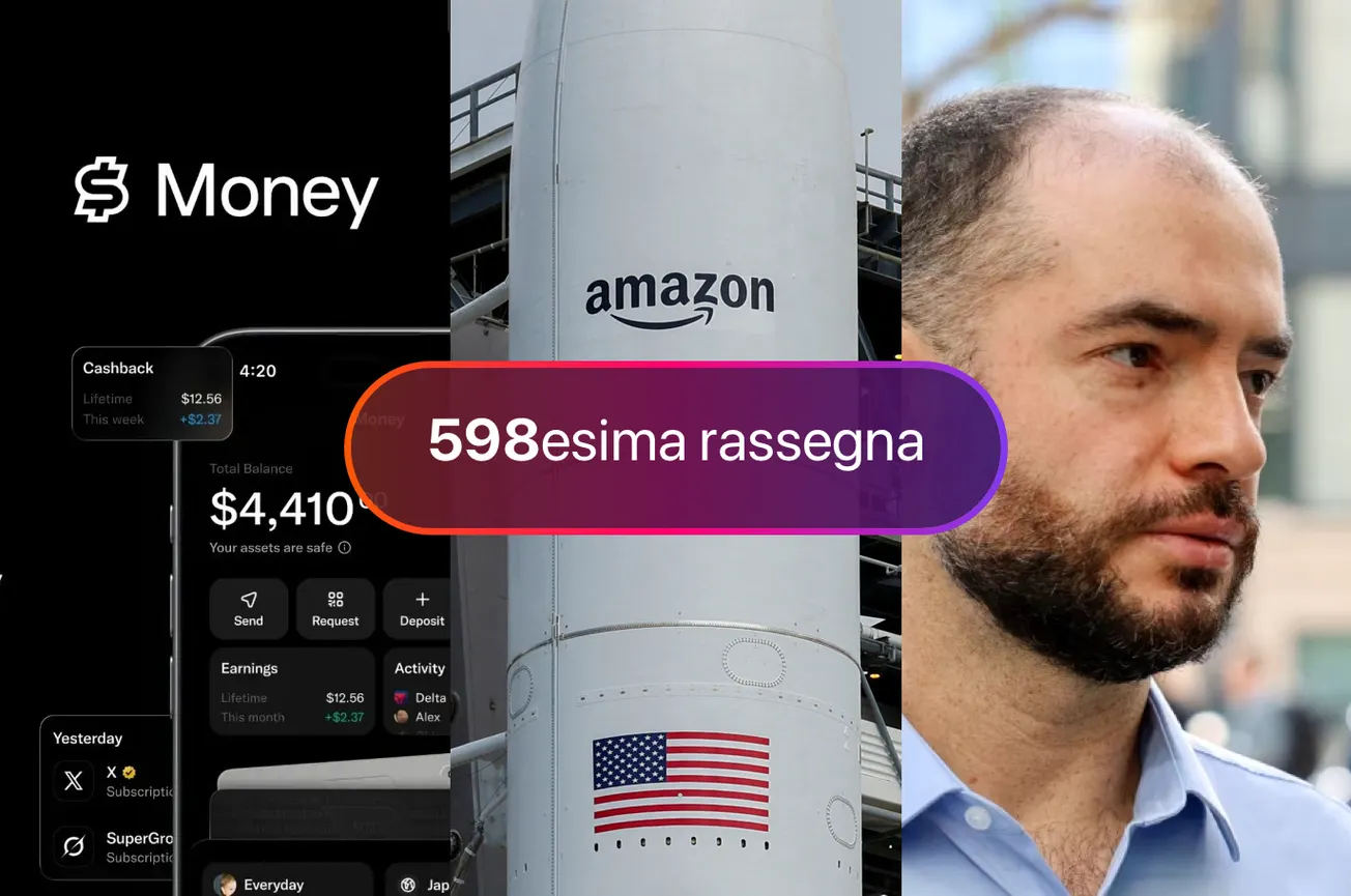 X Money disponibile in USA, Amazon verso i 5mila satelliti, Nvidia investe in Safe Superintelligence