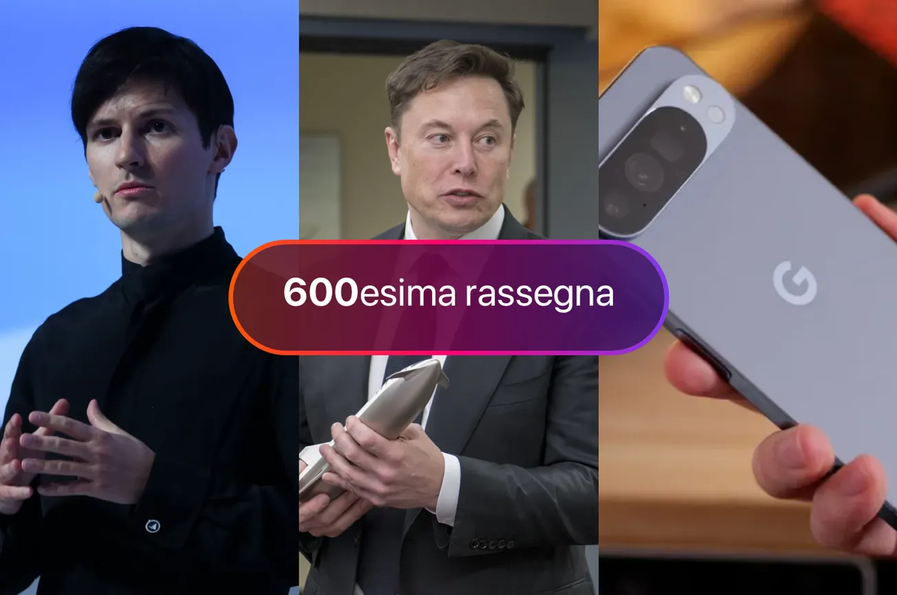 Mandato d'arresto per Pavel Durov, SpaceX nella telefonia mobile, i render del Pixel 11