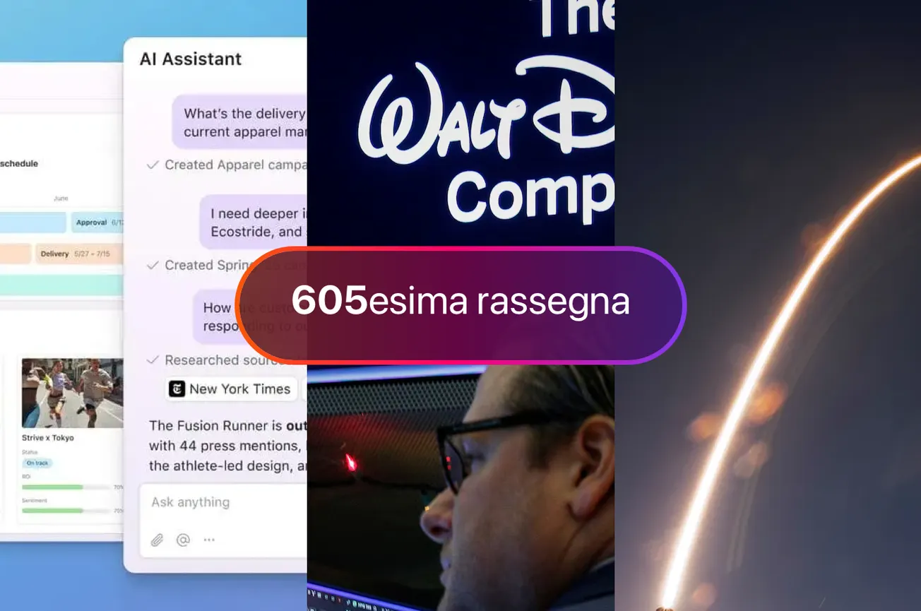 Bending Spoons compra Airtable, l'accordo tra TikTok e Disney, un razzo di SpaceX si schianta sulla Luna