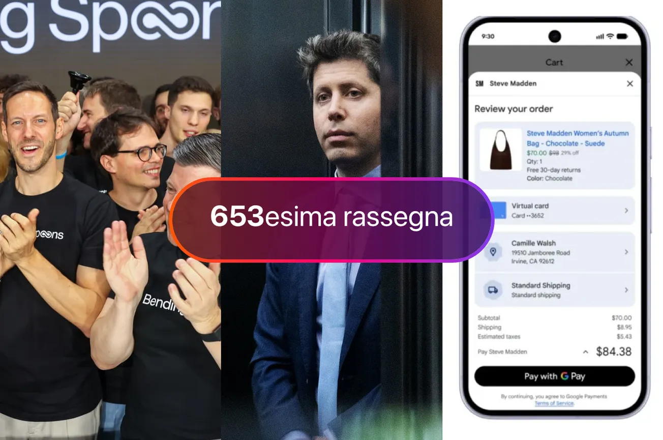 Berkshire Hathaway investe in Bending Spoons, otto stati contro OpenAI, Google lancia Universal Cart
