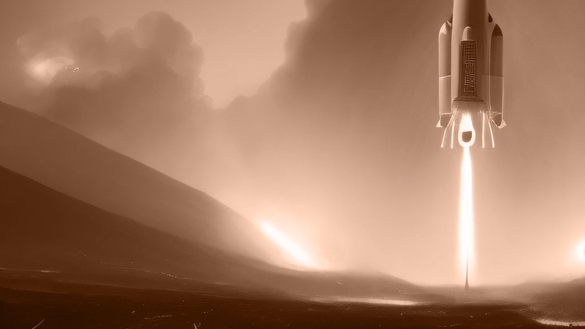 How to land a rocket ship.