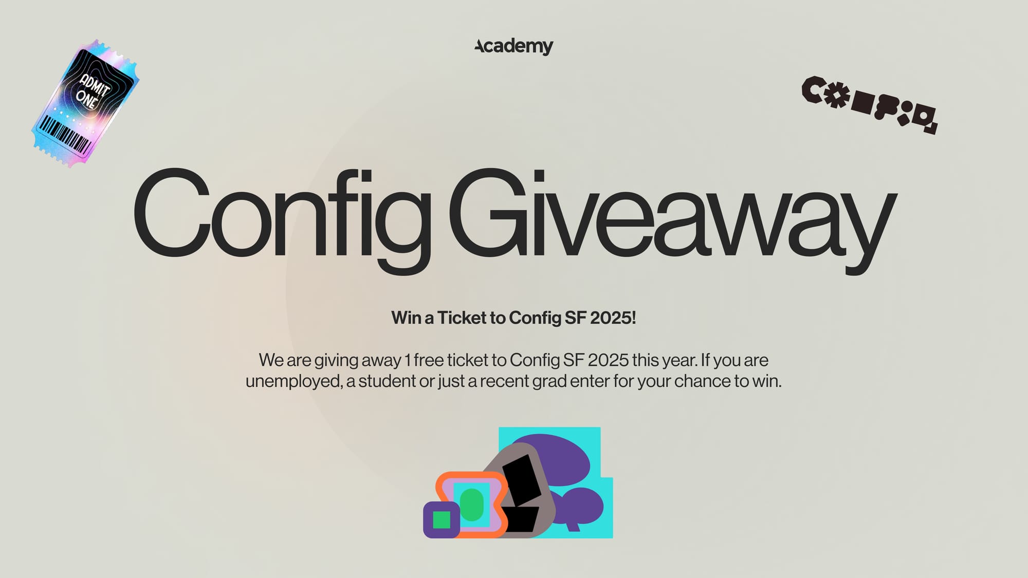 Config SF 2025 Giveaway