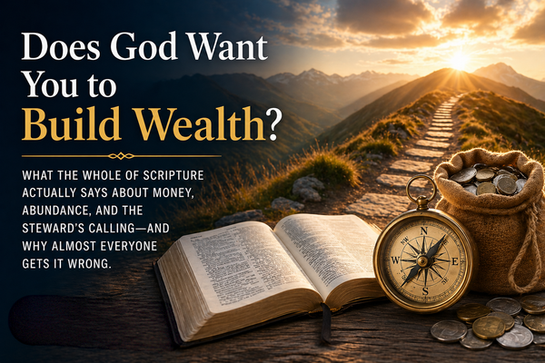 Does God Want You to Build Wealth?