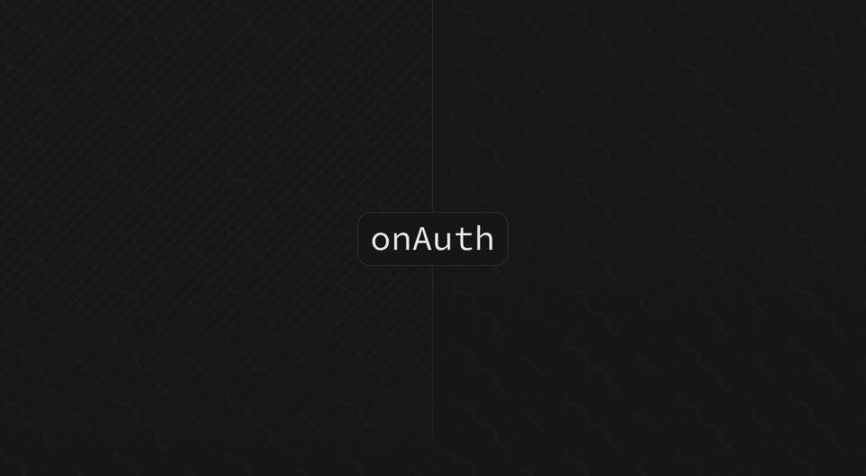 Authentication events in Footprint.js