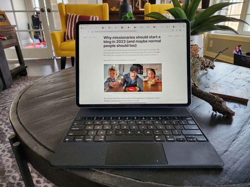 Why missionaries should start a blog in 2023 (and maybe normal people should too)