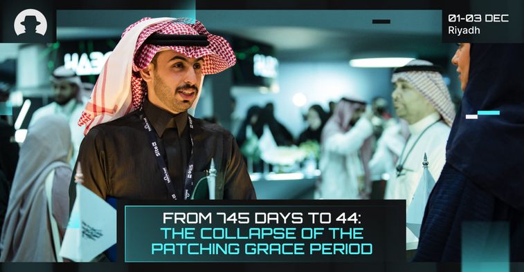 From 745 days to 44: the collapse of the patching grace period