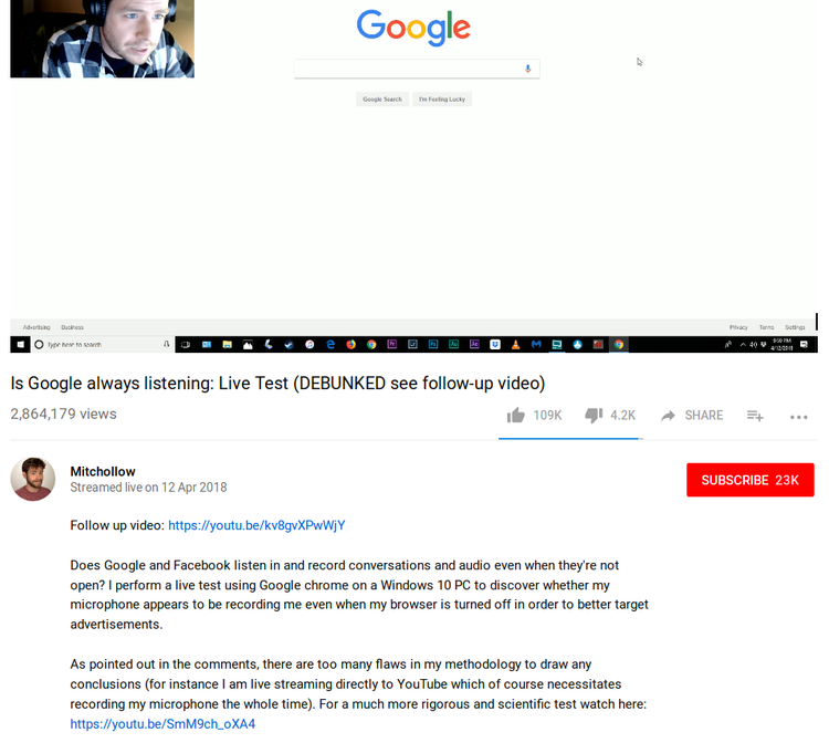 Google 真的有用 Chrome 來偷聽？
