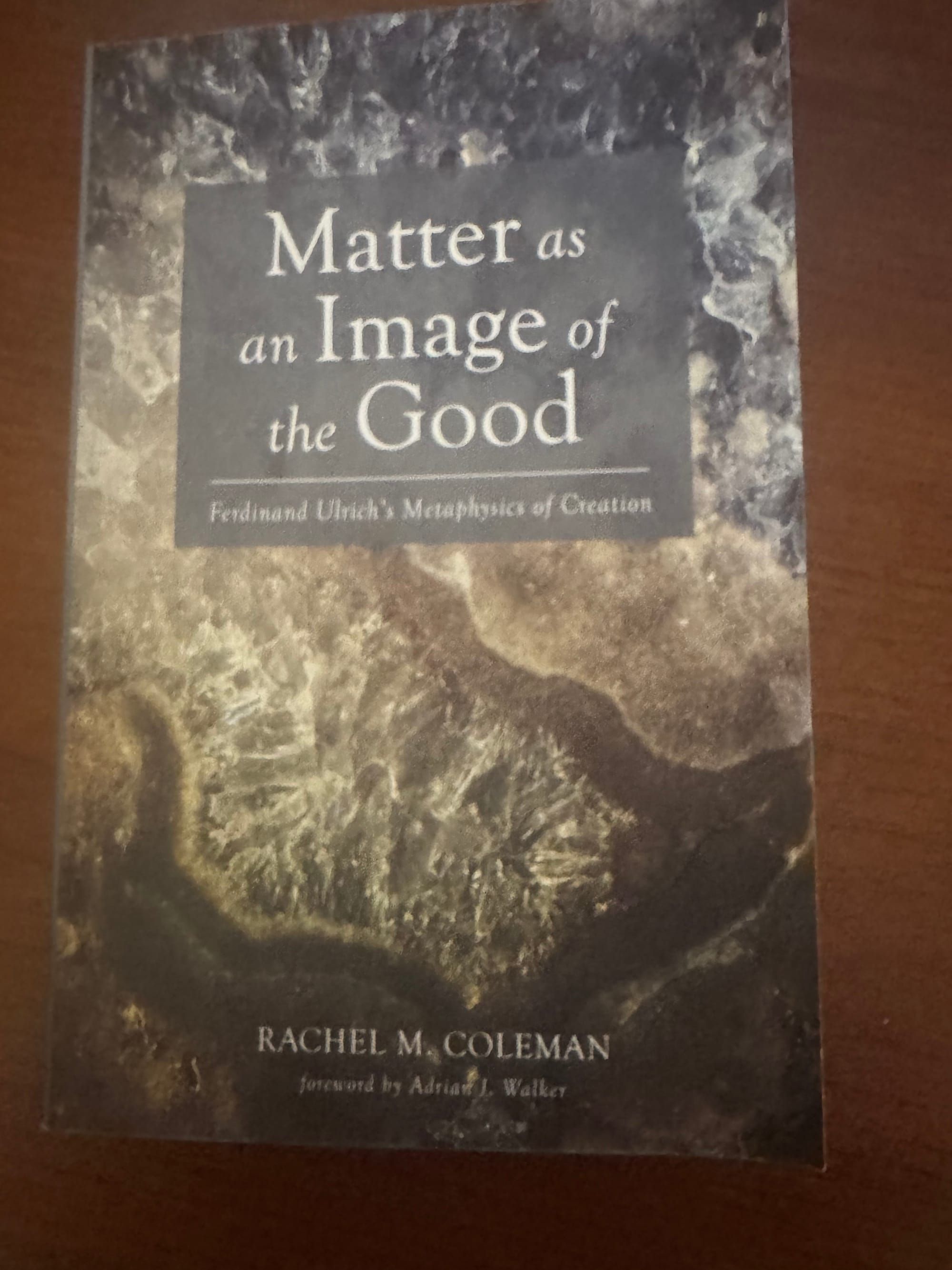 Dr. Rachel Coleman joins Larry Chapp to discuss her book on Ferdinand Ulrich