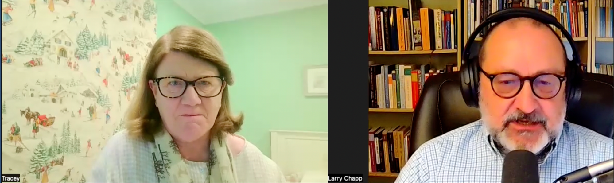 Dr. Tracey Rowland discusses with Larry Chapp her latest book: "Unconformed to the Age: Essays in Catholic Ecclesiology"