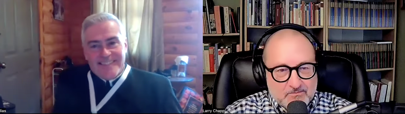 Fr. Elias Carr joins Larry Chapp to discuss Rene Girard and Raymund Schwager SJ. on a wide range of topics