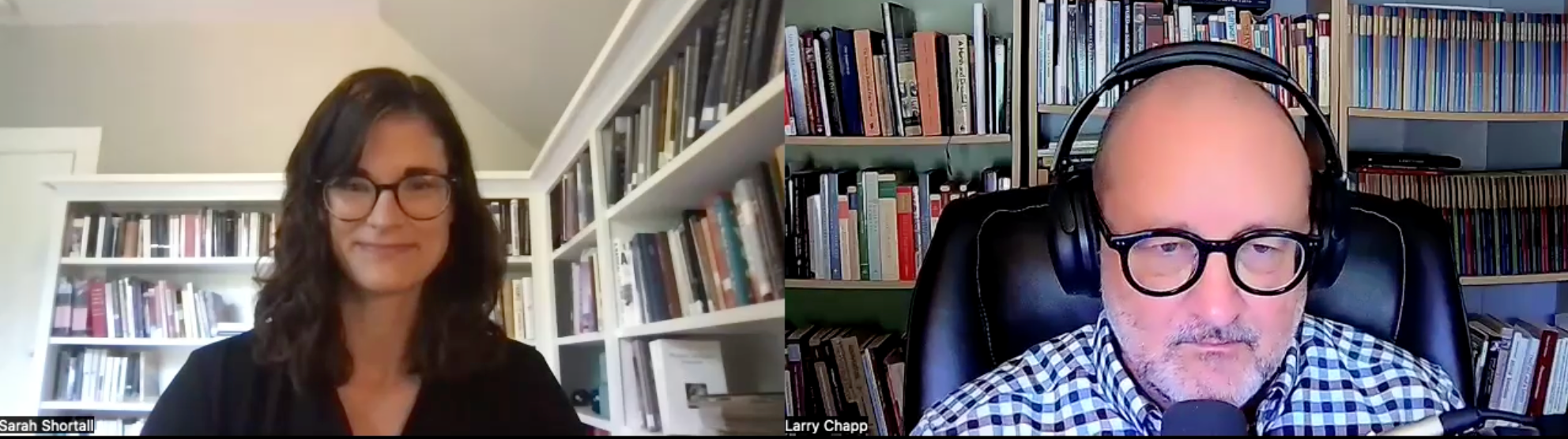Dr. Sarah Shortall discusses with Larry Chapp her book: "Soldiers of God in a Secular World
