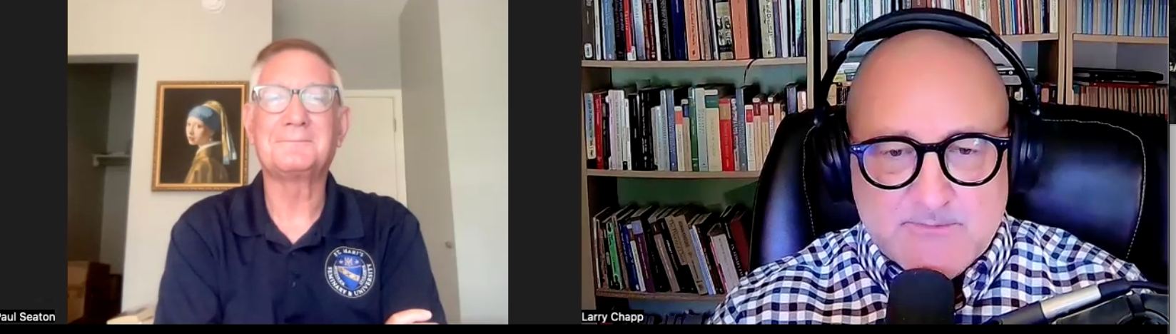 Paul Seaton joins Larry Chapp to discuss Pierre Manent's new book on Pascal, which Paul Seaton translated. Part One of a two part podcast