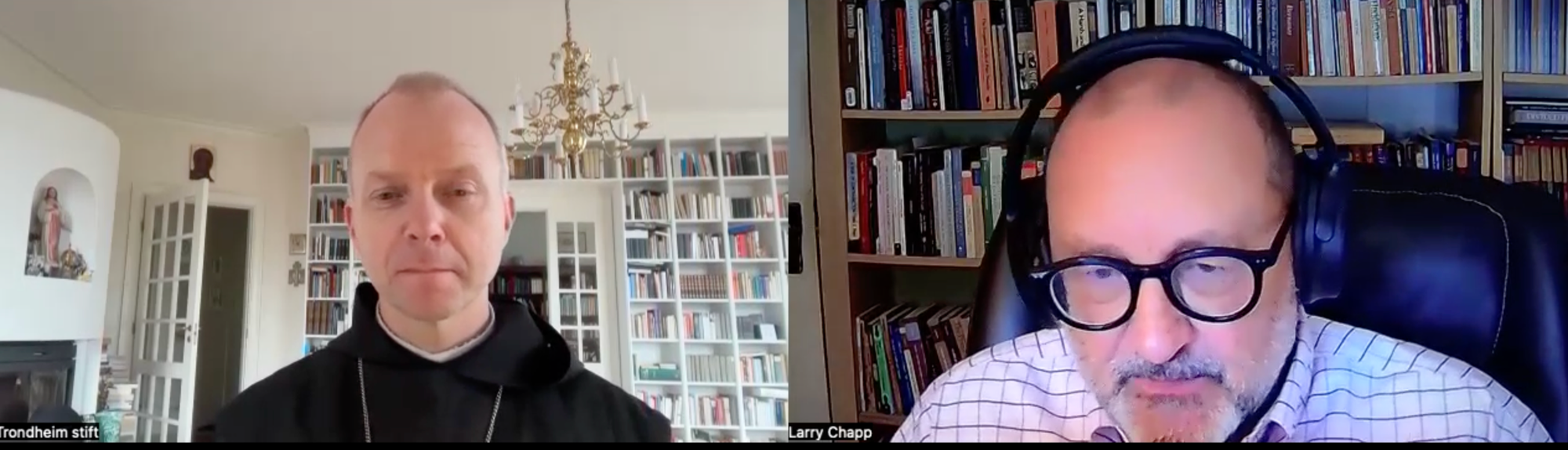 The Communio Interviews:  Bishop Erik Varden joins Larry Chapp to discuss his recent interview in Communio