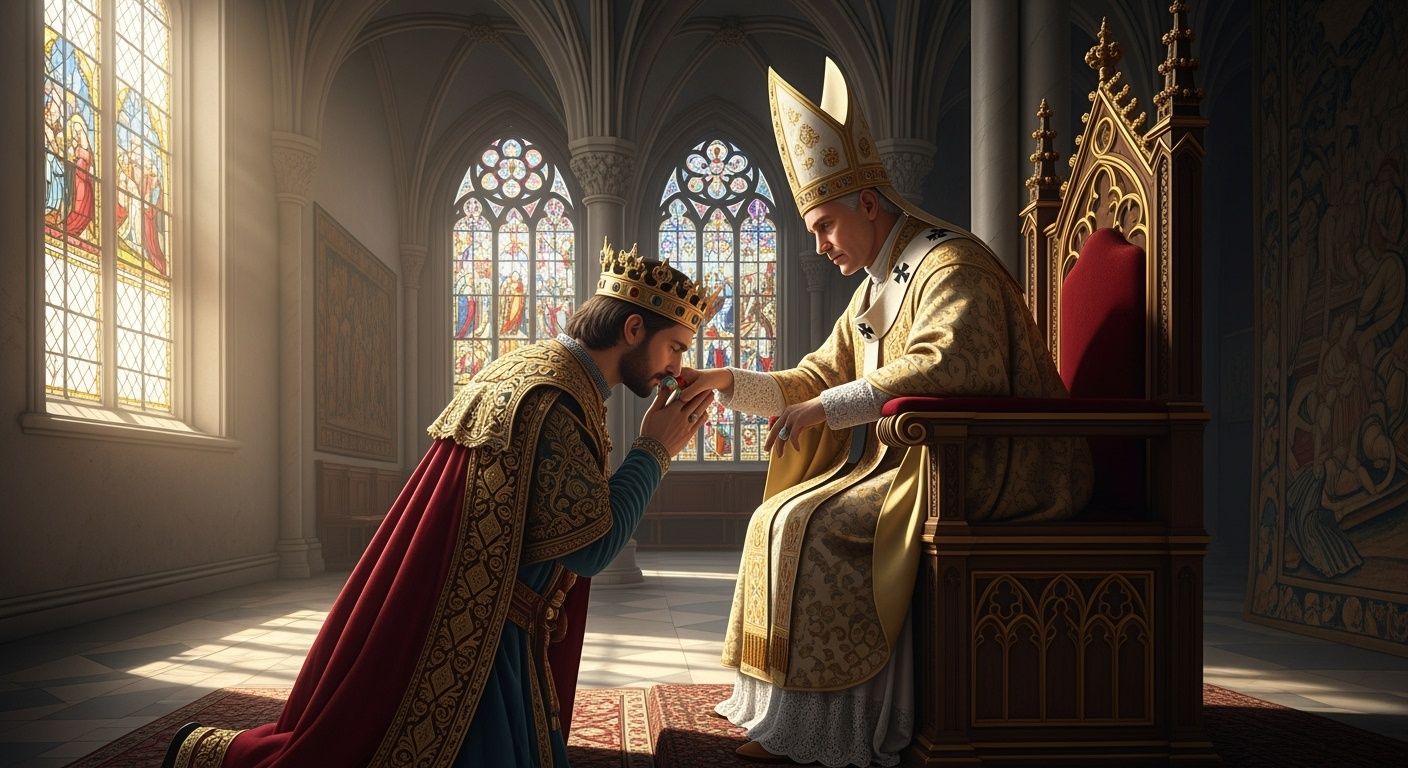 Dr. Shaun Blanchard joins Larry Chapp to discuss Pope Leo and the larger history of papal conflicts with civil authority
