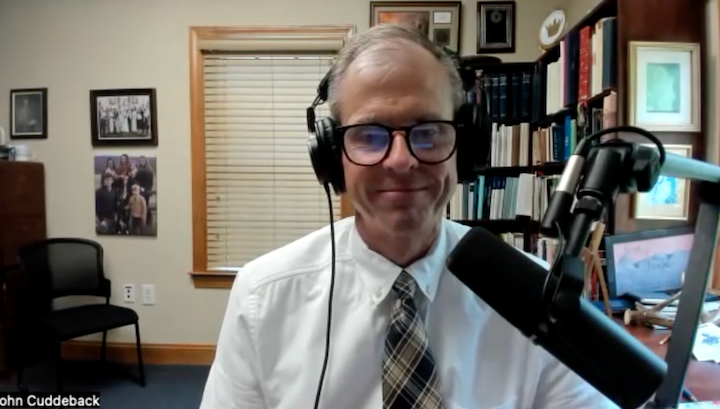 Dr. John Cuddeback joins Larry Chapp to discuss his book: The Intentional Household