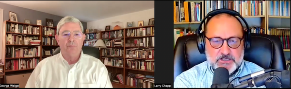 George Weigel joins Larry Chapp to discuss the Synod as well as the papacy of Pope John Paul II