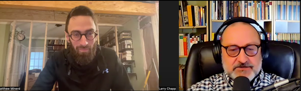 Matthew Minerd joins Larry Chapp to discuss enchantment, Christmas and many other topics