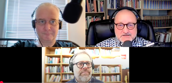 Christopher Altieri joins Larry Chapp and Kale Zelden to discuss the Roman Curia and other issues