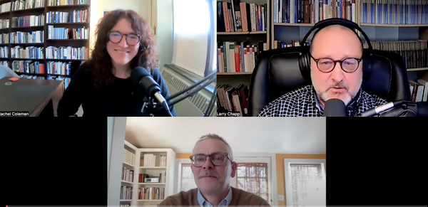 Dr. Rachel Coleman joins Larry Chapp and Rodney Howsare to discuss her article on Ferdinand Ulrich and Heidegger