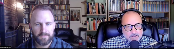 Matthew Becklo of Word on Fire discusses his book "The Way of Heaven and Earth" with Larry Chapp