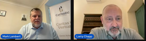 My conversation with Mark Lambert on the Catholic Unscripted podcast