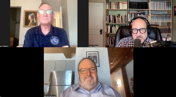 Dr. Daniel Mahoney joins Larry Chapp and Dr. Paul Seaton to discuss his book: "The Persistence of the Ideological Lie"