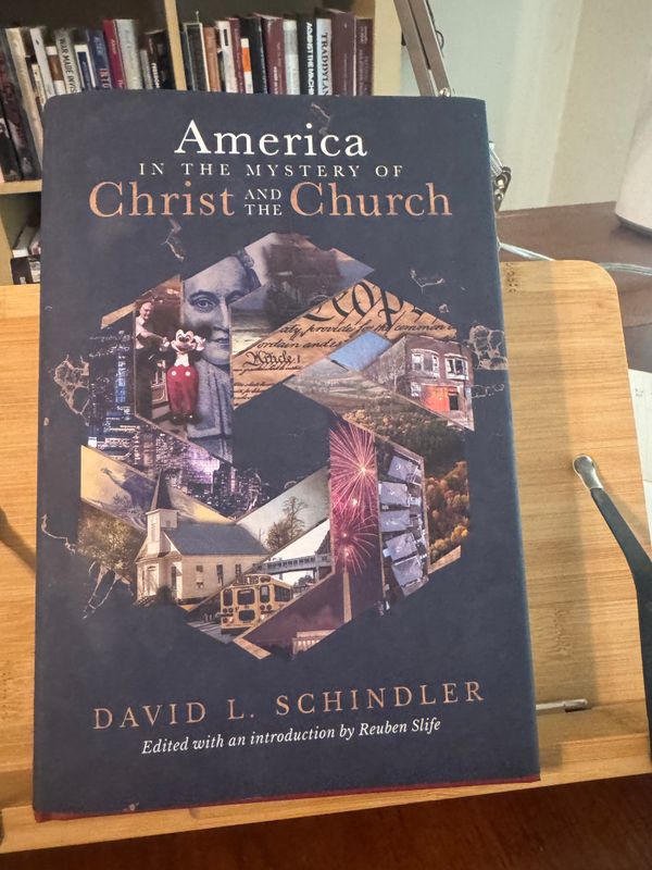 Reuben Slife and Larry Chapp discuss the thought of David L. Schindler
