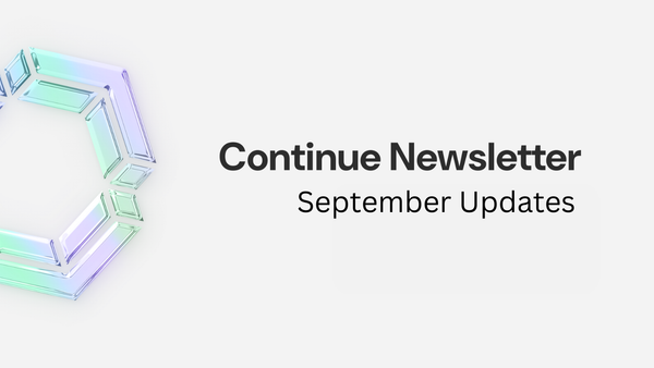 Continue Newsletter - September 2025