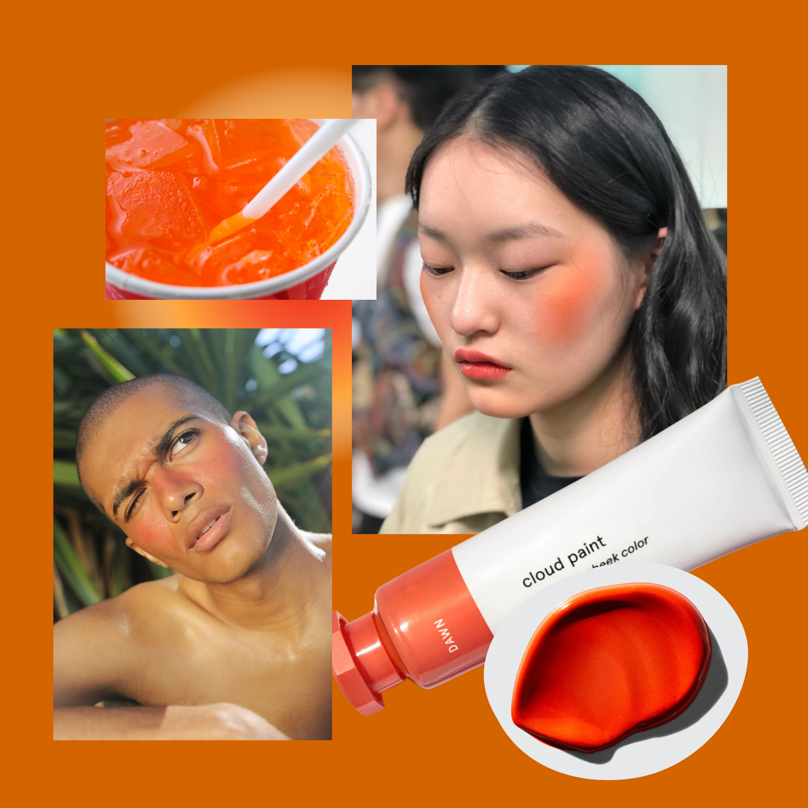 Hear me out: orange blush