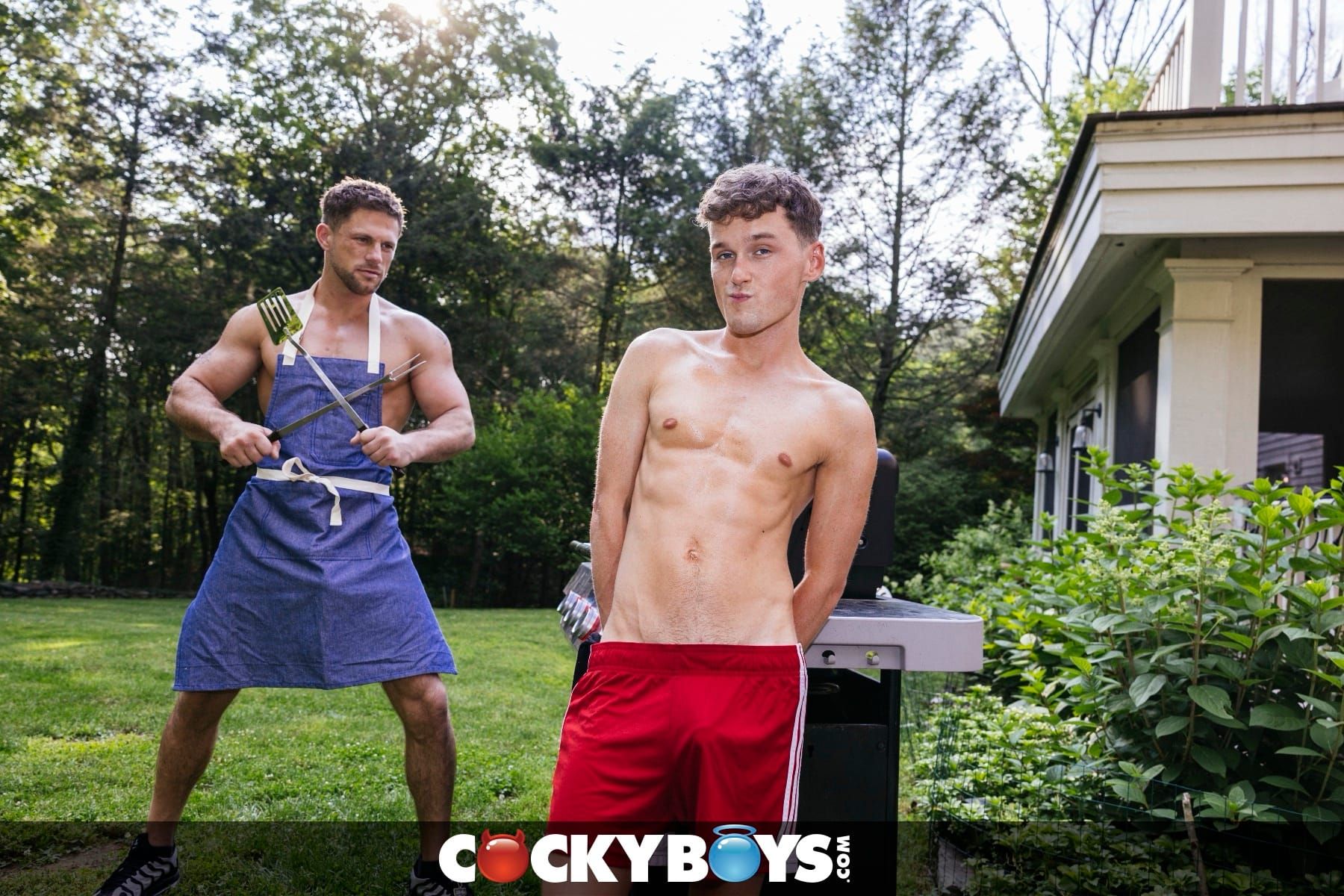 Roman Todd and Hunter