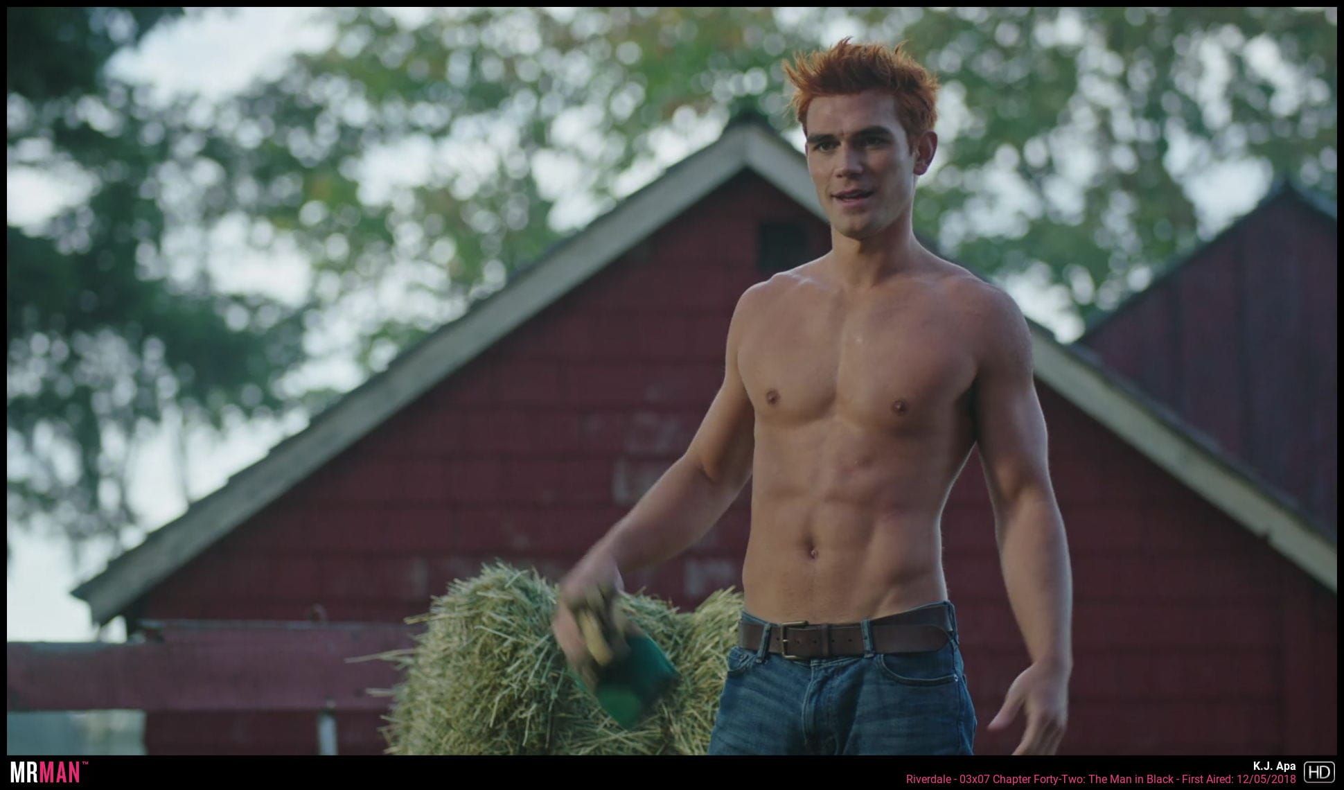 K.J. Apa Shows His Hairy Booty In ‘The Map That Leads To You’