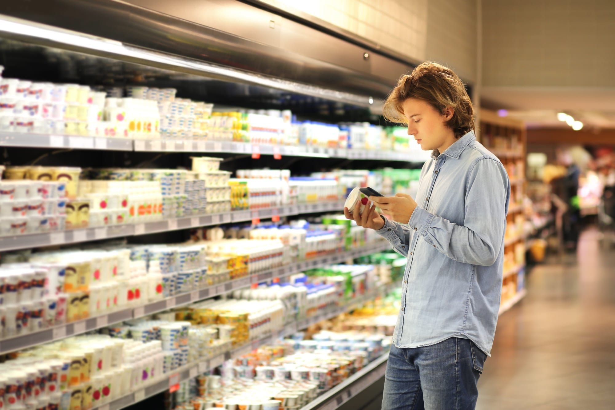Shiny on the outside, not always on the inside: reading food labels